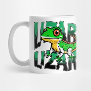 Funny Weirdcore Lizard Meme – Cute Retro Animal Design for Women & Men Mug